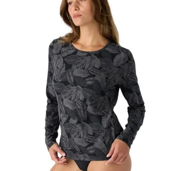 Hang Ten Sun Tee Sun Zip Pocket Ladies Size Medium NWT - Picture 1 of 9